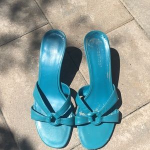 Blue Westies Vintage Slip-Ons